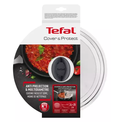 Tefal Ingenio L98799 couvercle Rond Acier inoxydable