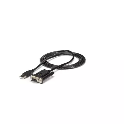 StarTech.com Câble Adaptateur USB vers RS232 Série - Câble DB9 Série DCE avec FTDI - Null Modem - USB 1.1 2.0 - Alimenté par