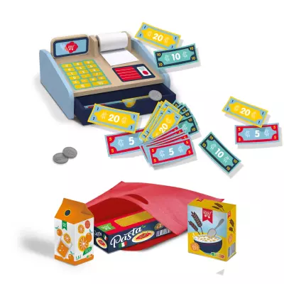 SES Creative Petits Pretenders Kit de jeu de caisse enregistreuse