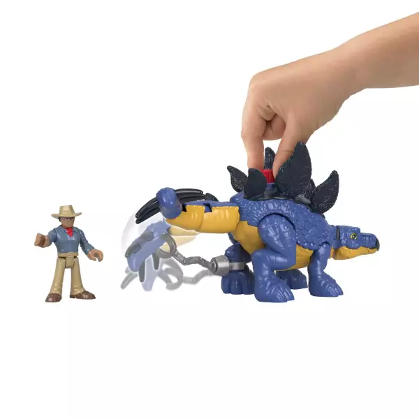 Fisher-Price Imaginext – Jurassic World – Stégosaure et le Dr Grant