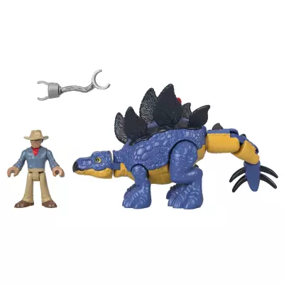 Fisher-Price Imaginext – Jurassic World – Stégosaure et le Dr Grant