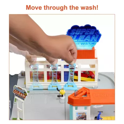 Matchbox Action Drivers – – Coffret Station de Lavage Super Clean