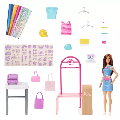 Barbie MAKE & SELL BOUTIQUE Playset and Accessories