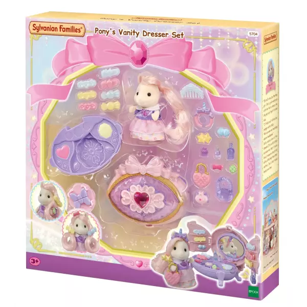 Sylvanian Families La coiffeuse de la fille Poney