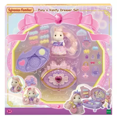 Sylvanian Families La coiffeuse de la fille Poney