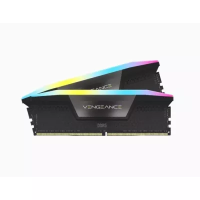 Mémoire RAM - CORSAIR - Vengeance RGB DDR5 - 32GB 2x16GB DIMM - 5600