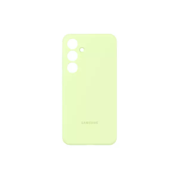 Samsung Silicone Case Green coque de protection pour téléphones portables 17 cm (6.7") Housse Vert