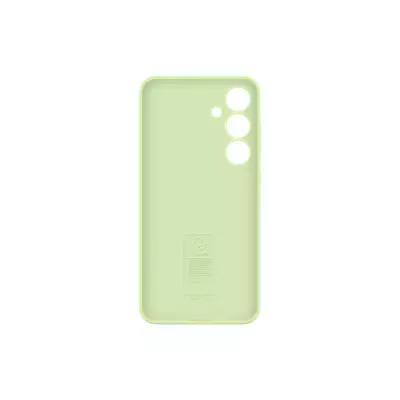 Samsung Silicone Case Green coque de protection pour téléphones portables 17 cm (6.7") Housse Vert