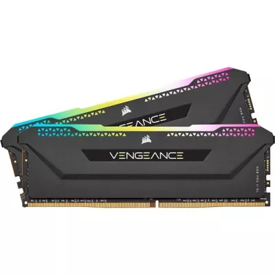 CORSAIR Mémoire PC DDR4 - VENGEANCE RGB PRO - 16Go (2x8Go) - 3600Mhz