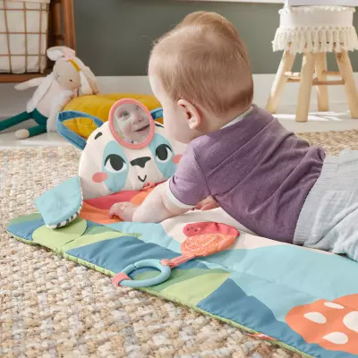 Fisher-Price – Tapis d’éveil Panda à Rouler