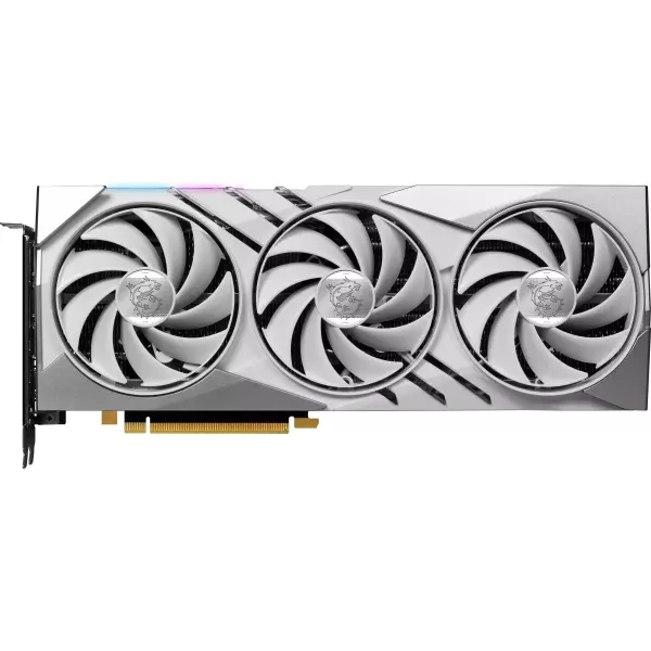 MSI GAMING GeForce RTX 4070 SUPER 12G X SLIM WHITE NVIDIA 12 Go GDDR6X