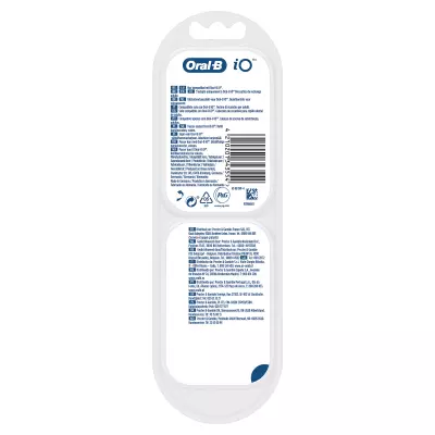 Oral-B iO Gentle Care 80346671 tête de brosses 4 pièce(s) Bleu, Blanc