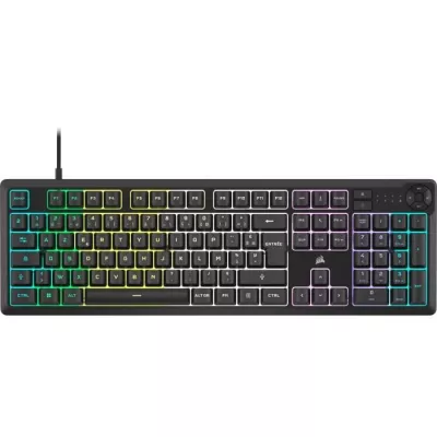 Clavier gaming filaire a membrane - CORSAIR - K55 CORE RGB - Rétroéc