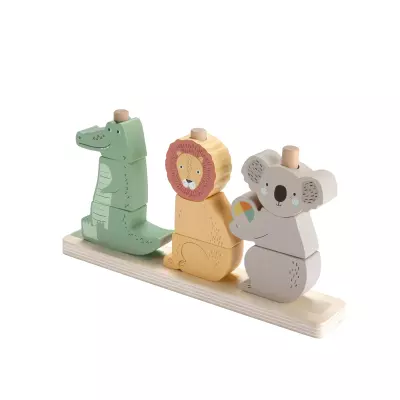 Fisher-Price – Animaux en Bois à Empiler et Trier