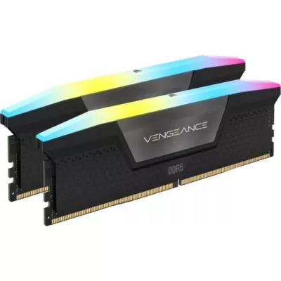 RAM - CORSAIR VEGEANCE RGB DDR5 - 32GB 2X16GB DIMM - 6200MHZ - UNBUFFE