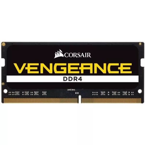 Mémoire RAM - CORSAIR - Vengeance DDR4 - 8GB 1x8GB DIMM - 2400 MHz - 1.20V - Noir (CMSX8GX4M1A2400C)