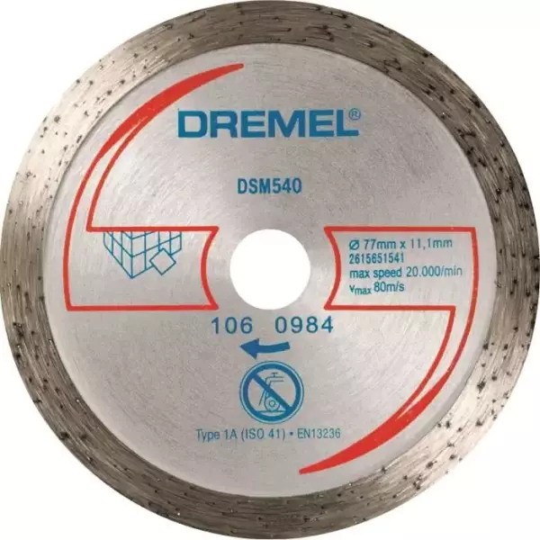 DREMEL Disque Diamant S540 pour Scie Compacte Dremel DSM20