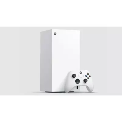 Console Xbox Series X - 100% digitale - 1To - Blanche