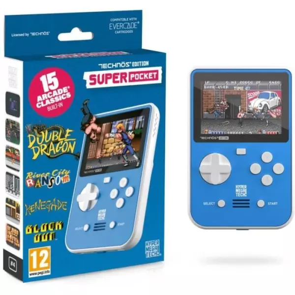 Console Rétrogaming - JUST FOR GAMES - Technos Super Pocket