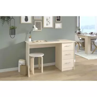 Bureau Essentielle Beige clair - Fabrication française - Parisot