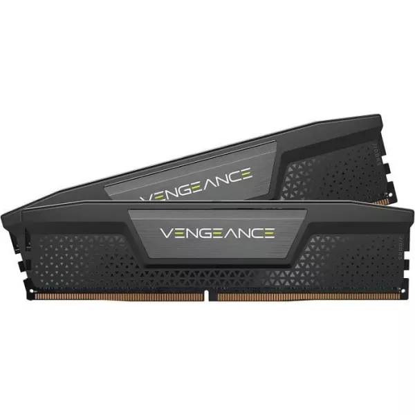 Mémoire RAM - CORSAIR - Vengeance RGB DDR5 RAM 32Go (2x16Go) 6000MHz CL30 - Noir