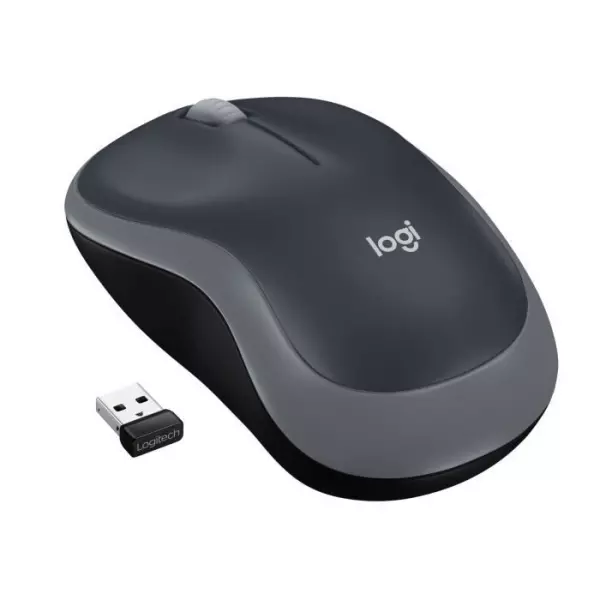 Souris Logitech M185 - souris sans fil compacte ambidextre