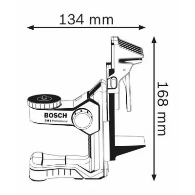 Accessoire de mise a niveau Bosch Professionnal BM1, solution universelle pour tous les lasers lignes - 0601015A01