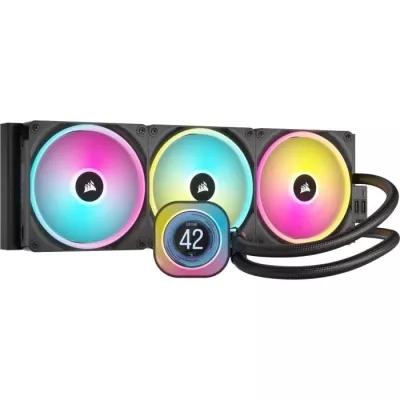 Water Cooling - CORSAIR - iCUE LINK H170i LCD AIO - 420mm Radiator - L