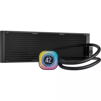 Water Cooling - CORSAIR - iCUE LINK H170i LCD AIO - 420mm Radiator - L