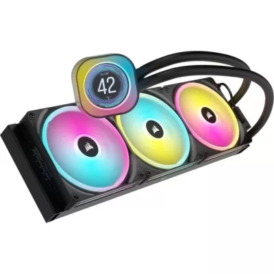 Water Cooling - CORSAIR - iCUE LINK H170i LCD AIO - 420mm Radiator - L