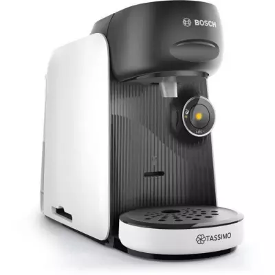 Machine a café multi-boissons BOSCH - TAS16B4 - TASSIMO T16 Finesse - 40 boissons - Réservoir d'eau amovible 0,7l - Blanc