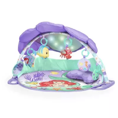 DISNEY BABY Tapis d'Eveil Petite Sirene, Musique et Lumieres, Jouets interactifs