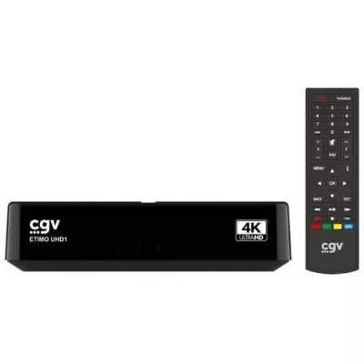 Récepteur-enregistreur TNT - CGV - ETIMO UHD1 - Ultra Haute Définition 4k - Dolby AC4 et HDR10 - Contrôle parental