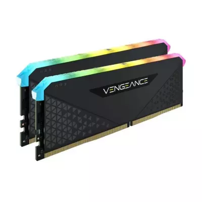 CORSAIR Vengeance RGB RS Mémoire 3200MHz 32GB (2x16GB) Dimm DDR4 for AMD Ryzen & Intel XMP (CMG32GX4M2E3200C16)