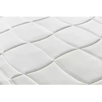 Ensemble matelas + sommiers 180x200 - Mousse mémoire - 28cm - 5 zones - Ferme - DEKO DREAM HOTEL PREMIUM LUX