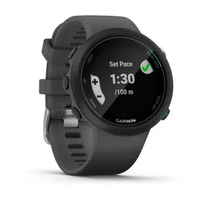 Montre connectée natation - GARMIN Swim 2 - Noir - Capteur de fréquence cardiaque - Suivi natation