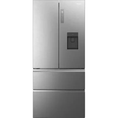 Réfrigérateur Multi-Portes - HAIER - HFW537EP - Classe E - 537 L (356 + 181) - 37 dB - Total No Frost - Gris