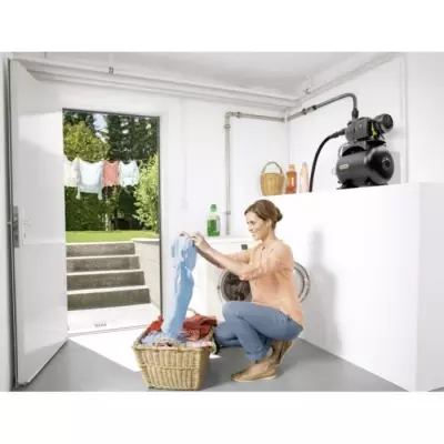 Pompe de surface automatique Karcher BP 3.200 Home pour l'alimentation domestique a partir de l'eau récupérée