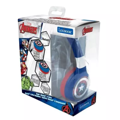 Casque Bluetooth 2 en 1 AVENGERS pour enfants - LEXIBOOK