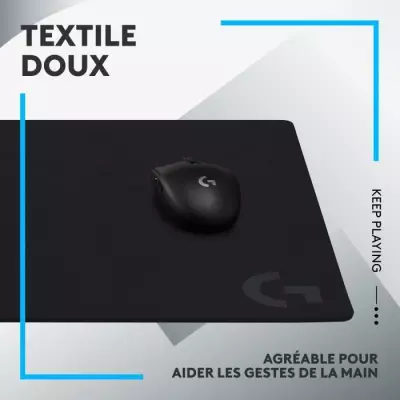 Tapis de souris Logitech G640 Large Cloth Tapis de souris gaming antidérapant