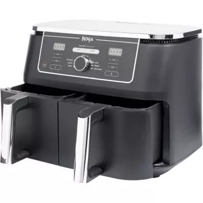 Friteuse sans huile Dual Zone NINJA Foodi Max - AF400EU - 2470W - 9,5L - 2 tiroirs de cuisson - 6 modes de cuisson prédéfinis