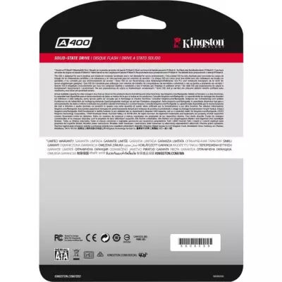 KINGSTON - Disque SSD Interne - A400 - 240Go - 2.5 (SA400S37/240G)