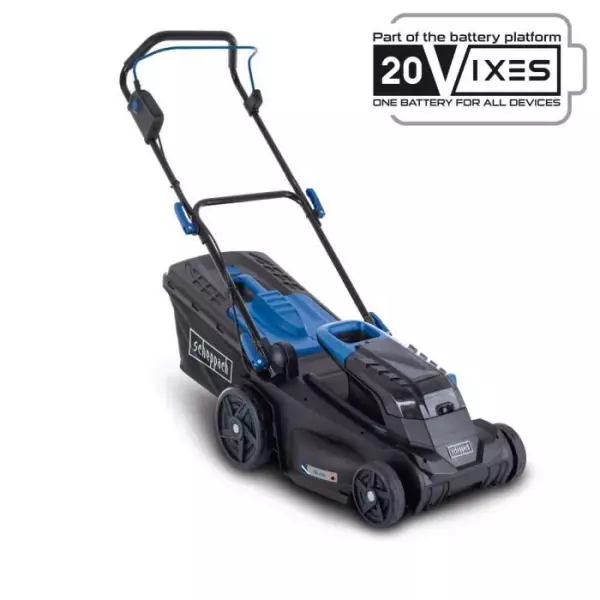 Tondeuse a batterie SCHEPPACH BC-MP380-X - 20V IXES - largeur coupe 38 cm - Mulching - sans batterie ni chargeur