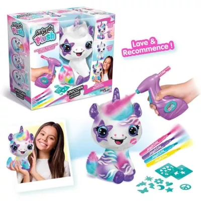 anal Toys Peluche a personnaliser Licorne - Airbrush électrique avec