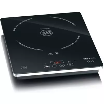 Plaque de cuisson posable a induction - SEVERIN KP1071 - 2000W - Noir