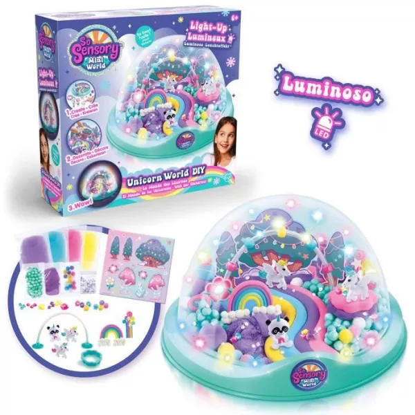 Canal Toys - So Sensory Mini World - The World of Unicorns DIY - SEN 002