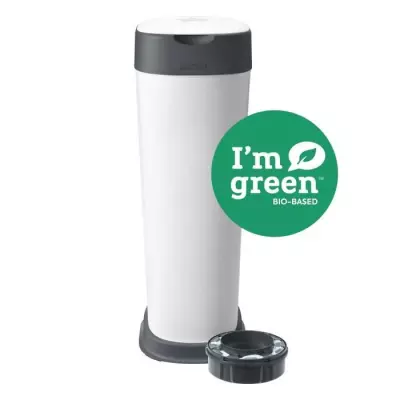 TOMMEE TIPPEE Twist and Click Poubelle a Couches de Taille XL, Comprend 1x Recharge avec GREENFILM