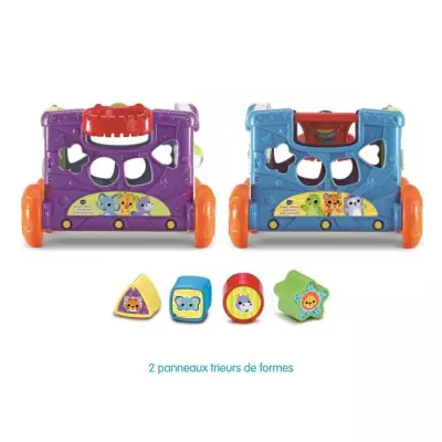 VTECH SUPER CHARIOT INTERACTIF MULTI-ACTIVITÉS