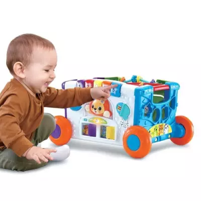 VTECH SUPER CHARIOT INTERACTIF MULTI-ACTIVITÉS