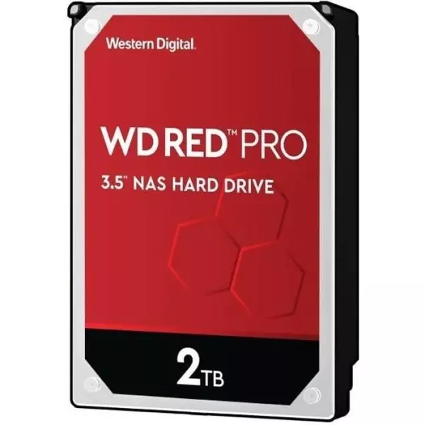 WD Red™ Pro - Disque dur Interne NAS - 2To - 7 200 tr/min - 3.5 (WD2002FFSX)